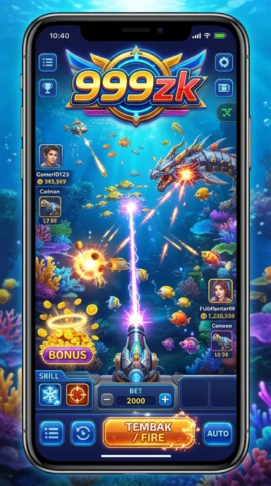 Galeri pratinjau visual 999zk build APK resmi terbaru